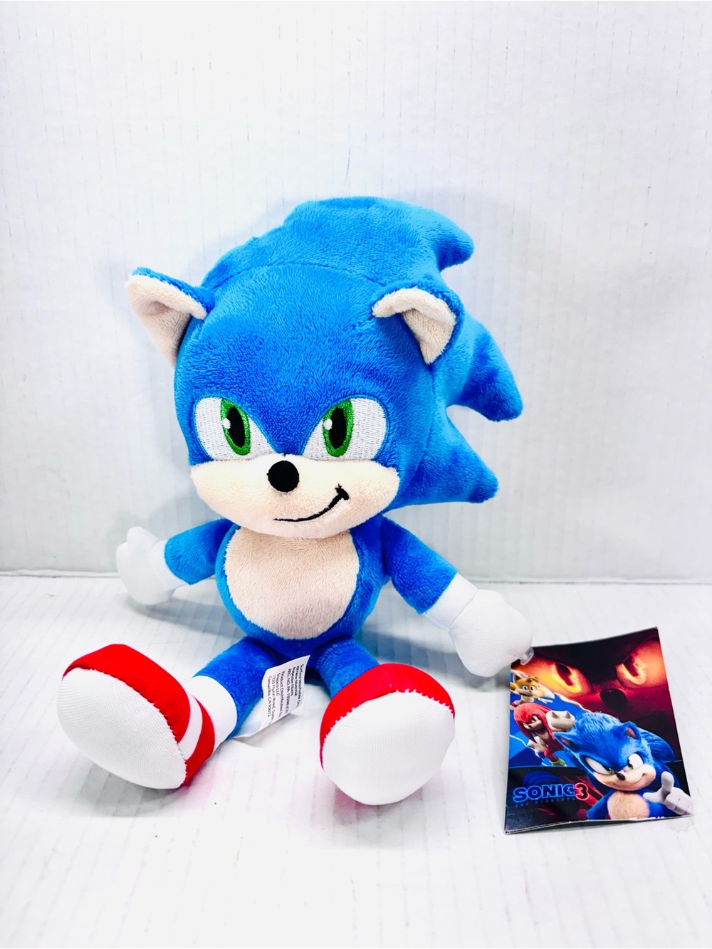 Sonic the Hedgehog Plush (Sonic 3 Regal & AMC Exclusive) NWT